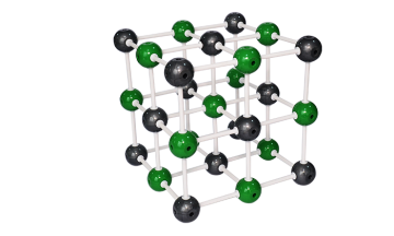 32007 sodium chloride crystal structure model